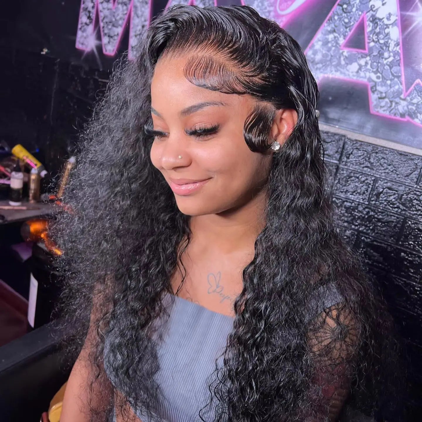 13x6 Hd Lace Front Wig 30 40 Inch Curly Wave Human Hair High Density Transparent Lace Frontal Wig Black Brazilian Wigs For Women