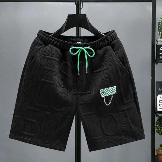 New Fashion knitted Shorts Men Comfortable Elastic Waist Clothing Male Breathable Short Trousers plus size