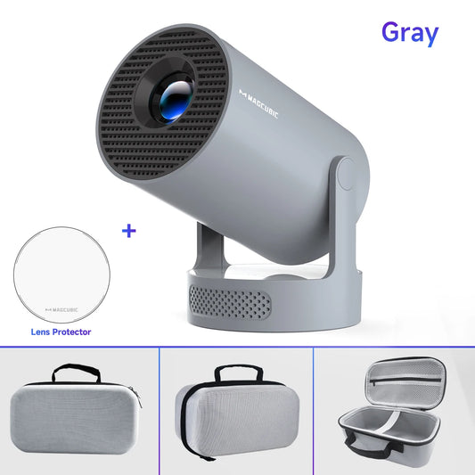 Magcubic HY300 Pro + Ultra Projector 4K 720P Portable Projector with WiFi 6 BT5.4 Auto Vertical Keystone 5W Speaker 180 Rotation
